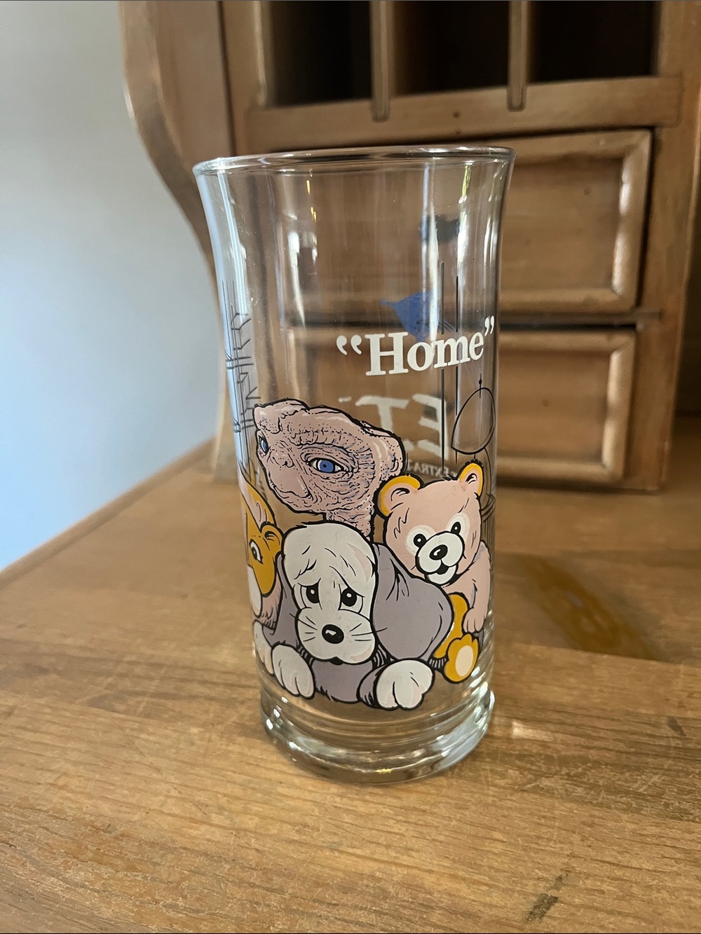Vintage 1982 Pizza Hut ET The Extra Terrestrial Home Collector Glass 16 Oz.